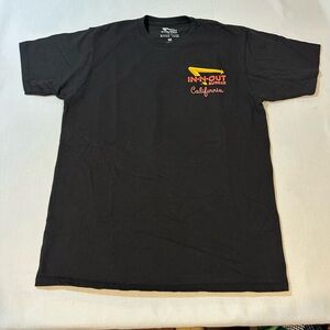 In‑N‑Out Burger California Tee • Black • Back Graphic • Men’s Medium